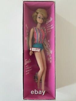 RARE! Vintage Barbie American Girl 1965 Blonde Bubblecut -Transitional NRFB MINT