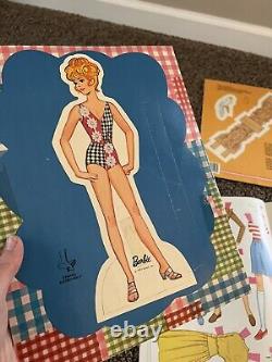 RARE! Vintage Barbie Doll & Ken Paper Dolls Uncut Lot Of 17 80's 1980s