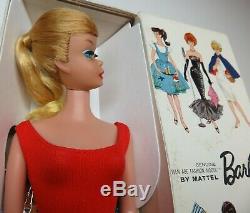 RARE near mint Blonde SWIRL 1964 Barbie Vintage Ponytail