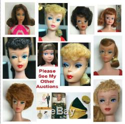 RARE near mint Redhead SWIRL 1964 Barbie Vintage Ponytail