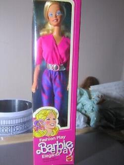 Rare 1983 fashion play barbie foreign super star doll by mattel