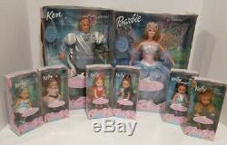 Rare 8pc Swan Lake Barbie, lot MIB FREE SHIP