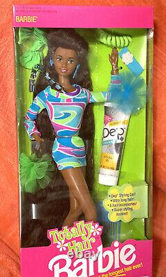 Rare AA Barbie Totally Hair Barbie Doll 1991