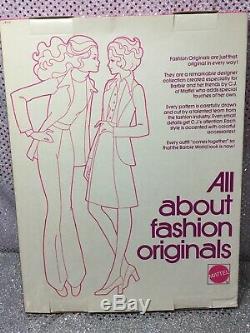 Rare Barbie Fashion Originals Mattel #9471 Pj And Cara Doll 1971 Mint Nrfb