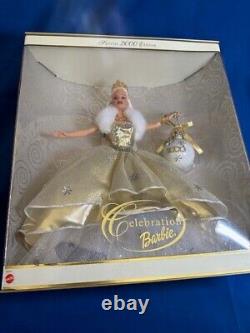 Rare Celebration 2000 Barbie Doll Special Edition 28269 Mattel Mint Condition