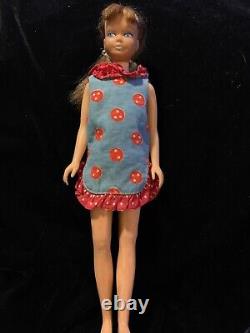 Rare SKIPPER Doll Barbie 1963 Mattel Test Market-Prototype P. Js Can U Play Dress