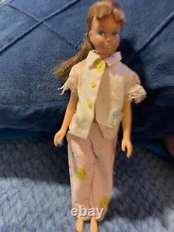 Rare SKIPPER Doll Barbie 1963 Mattel Test Market-Prototype P. Js Can U Play Dress