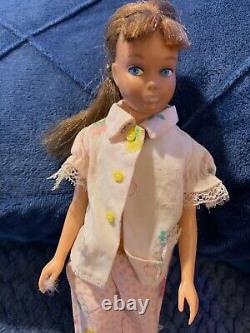 Rare SKIPPER Doll Barbie 1963 Mattel Test Market-Prototype P. Js Can U Play Dress