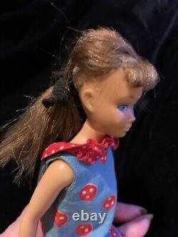 Rare SKIPPER Doll Barbie 1963 Mattel Test Market-Prototype P. Js Can U Play Dress