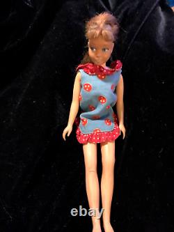 Rare SKIPPER Doll Barbie 1963 Mattel Test Market-Prototype P. Js Can U Play Dress