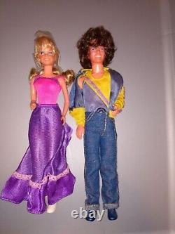 Rare Vintage Superstar Era Barbie Scott Skipper Doll Lot