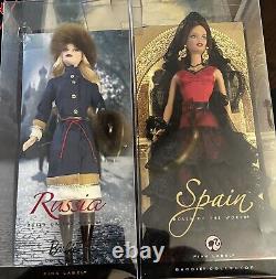 Russia And Spain Dolls of the World Barbie Doll Pink Label (USA Only)