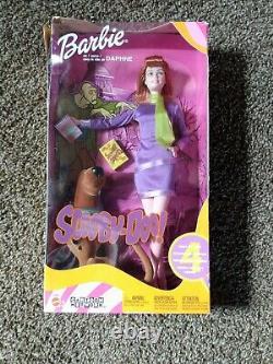 SCOOBY DOO Barbie Doll Daphne Fred Shaggy Velma Skipper Ken Doll Lot 4