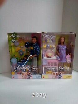 SEALED Barbie Midge & Baby Alan & Ryan 2002 Boxes Near Mint Rare