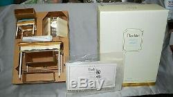 SILKSTONE VANITY & BENCH With ACCESSORIES FOR BARBIE DOLL 2004 B3436 MINT NRFB