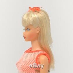 STUNNING Vintage Barbie TNT Platinum Blonde Hair Near Mint Swimsuit OSS