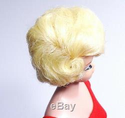 STUNNING! Vintage Light Blonde Side Part Bubble Cut Barbie Doll Mint