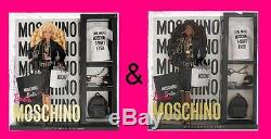 Sale! Bundle Lot Of 2 Moschino Barbie Brunette & Blonde Set Js Sold Out