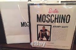 Sale! Bundle Lot Of 2 Moschino Barbie Brunette & Blonde Set Js Sold Out