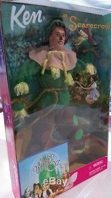 Set Of 5 Wizard of Oz Barbie Dolls 1999 NEW in Box