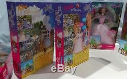 Set Of 5 Wizard of Oz Barbie Dolls 1999 NEW in Box