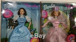 Set Of 5 Wizard of Oz Barbie Dolls 1999 NEW in Box