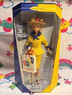 Set Of 7 City Seasons Collector Edition Barbies 1998-1999