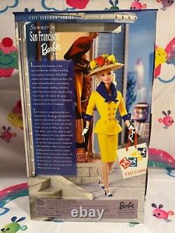 Set Of 7 City Seasons Collector Edition Barbies 1998-1999