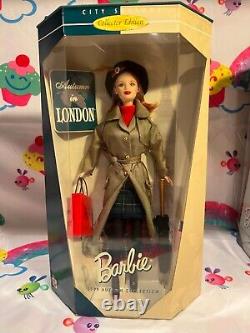 Set Of 7 City Seasons Collector Edition Barbies 1998-1999