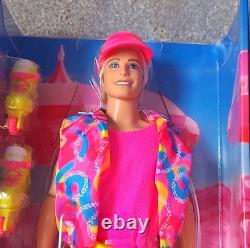 Set of 2 Barbie The Movie Neon Inline Roller Skating Barbie & Ken Dolls