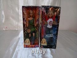 Shakira Barbie Roockin Concertdoll 2004 & Shakira Green Concert Doll Lots Of 2