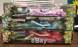 Sparkle Fairy Barbie! Fairytopia Pink Blue Lavender Lot B5736, B5735, B5734 NIB