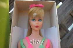 Standard Barbie Mint With Lovely Box Mib 1969 Era