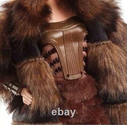 Star Wars CHEWBACCA X BARBIE Doll Platinum Label GMM96 NRFB Tissue Intact