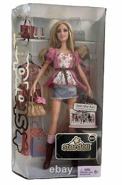 Stardoll Blonde Bombshell Barbie Doll Rare Star Doll COMPLETE 2011 NIB -MINT