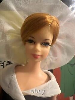 Stunning Vintage 1960s Stacey Doll TNT Redhead, Rooted Eyelashes, Clothing Lot