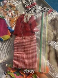 Stunning Vintage 1960s Stacey Doll TNT Redhead, Rooted Eyelashes, Clothing Lot