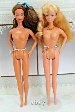 Superstar Barbie 1987 Perfume Pretty Barbie & Whitney Doll Lot