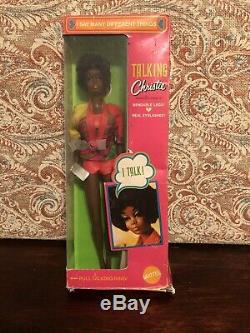 TALKING CHRISTIE Barbie Mint NIB Vintage doll 1969 VERY Rare NRFB mattel TNT