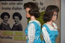 TWO Vintage Midge Barbie shown as The Double Mint Twins