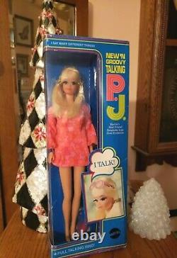 Talking P. J. Mint in Box Barbie Best Friend #1113 1969