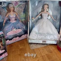 Ten (10) Different Barbie Dolls-Mint, Unopened, In-Box
