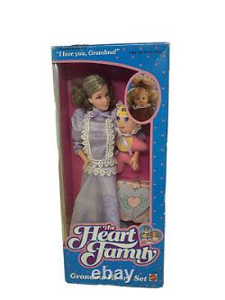 The Heart Family I Love You Grandma (1986) Vintage Mattel Doll