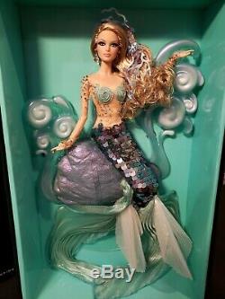 The Mermaid Barbie Doll 2011 Gold Label Mattel W3427 Mint Nrfb