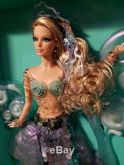 The Mermaid Barbie Doll 2011 Gold Label Mattel W3427 Mint Nrfb
