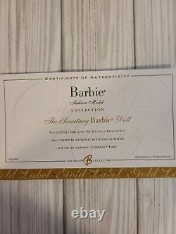 The Secretary Silkstone Barbie Gold 2007 NRFB-Mint #L7322