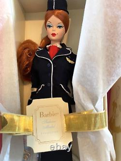 The Stewardess Silkstone Barbie 2006 Gold Label NRFB MINT