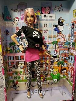 Tokidoki Barbie Doll With Bastardino 2011 Gold Label Mattel T7939 Mint Nrfb