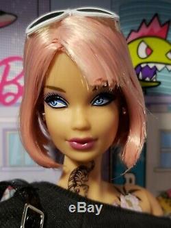 Tokidoki Barbie Doll With Bastardino 2011 Gold Label Mattel T7939 Mint Nrfb