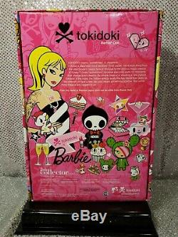 Tokidoki Barbie Doll With Bastardino 2011 Gold Label Mattel T7939 Mint Nrfb